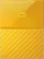 Front. WD - My Passport 4TB External USB 3.0 Portable Hard Drive - Yellow.