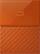 Front. WD - My Passport 2TB External USB 3.0 Portable Hard Drive - Orange.