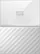 Front. WD - My Passport 2TB External USB 3.0 Portable Hard Drive - White.