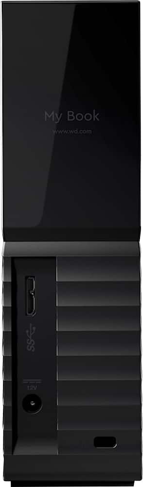 Alt View 11. WD - My Book 8TB External USB 3.0 Hard Drive - Black.
