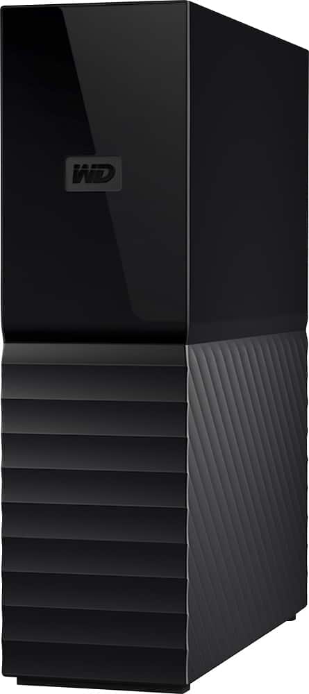 Alt View 13. WD - My Book 8TB External USB 3.0 Hard Drive - Black.