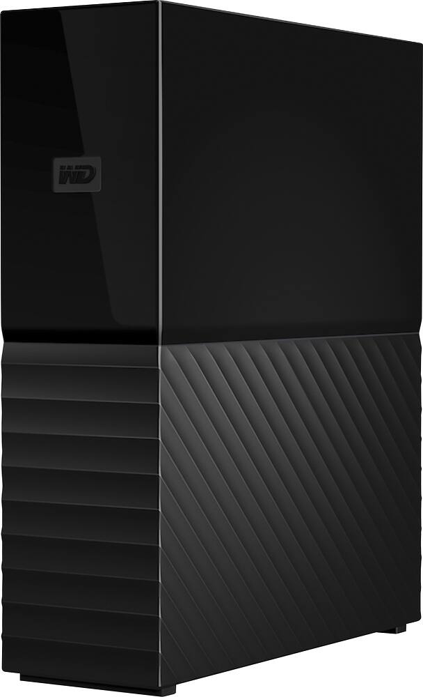 Alt View 1. WD - My Book 8TB External USB 3.0 Hard Drive - Black.