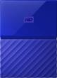 WD - My Passport 2TB External USB 3.0 Portable Hard Drive - Blue - Larger Front