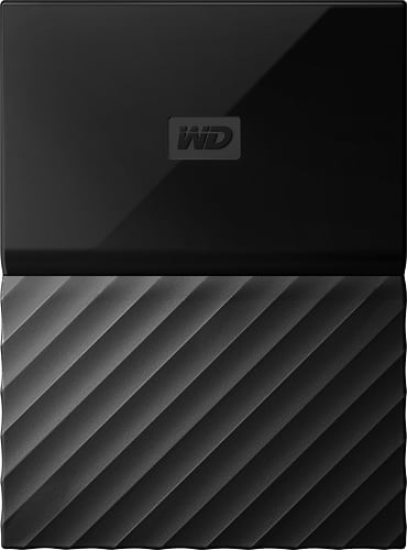 WD - My Passport for Mac 3TB External USB 3.0 Portable Hard Drive - Black - Larger Front