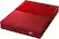 Alt View 1. WD - My Passport 1TB External USB 3.0 Portable Hard Drive - Red.