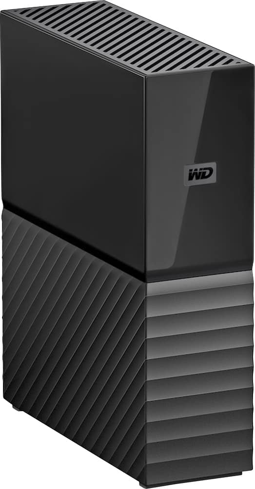 Alt View 12. WD - My Book 4TB External USB 3.0 Hard Drive - Black.