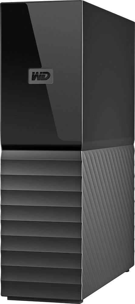 Alt View 13. WD - My Book 4TB External USB 3.0 Hard Drive - Black.