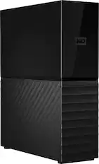 Angle. WD - My Book 6TB External USB 3.0 Hard Drive - Black.