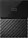 Front. WD - My Passport 2TB External USB 3.0 Portable Hard Drive - Black.