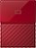 Front Zoom. WD - My Passport 4TB External USB 3.0 Portable Hard Drive - Red.