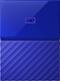 WD - My Passport 3TB External USB 3.0 Portable Hard Drive - Blue-Front_Standard