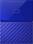 WD - My Passport 3TB External USB 3.0 Portable Hard Drive - Blue