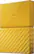 Left. WD - My Passport 1TB External USB 3.0 Portable Hard Drive - Yellow.