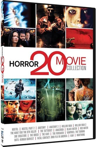 Front. Horror 20 Movie Collection   - DVD.