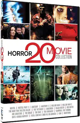 Front. Horror 20 Movie Collection - DVD.