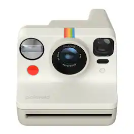 Polaroid Originals - Now Generation 2 i Type Vintage White Instant Camera with Analog Design