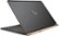 Alt View Zoom 1. HP - Spectre 13.3" Laptop - Intel Core i7 - 8GB Memory - 256GB Solid State Drive - Dark ash silver, Luxe copper accent.