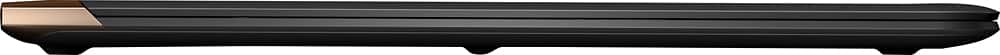 Alt View 4. HP - Spectre 13.3" Laptop - Intel Core i7 - 8GB Memory - 256GB Solid State Drive - Dark ash silver, Luxe copper accent.
