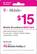 Front Standard. T-Mobile - $15 Mobile Broadband Pass.