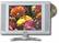 Front Standard. Sansui - 15" LCD TV with Integrated DVD/CD Player - Silver.