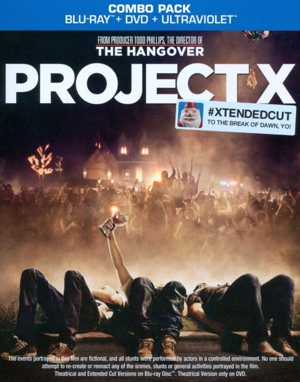 Project X [Blu-ray/DVD] [Extended Cut] [Includes Digital Copy] [2012]