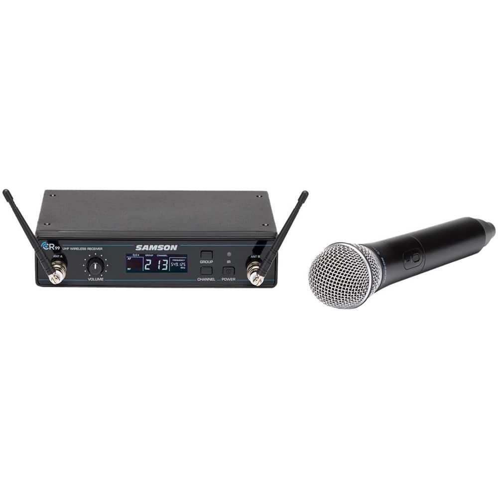 Samson - Concert 99 80-Channel UHF Wireless Microphone System - Silver/Black price history on PriceWatchPro