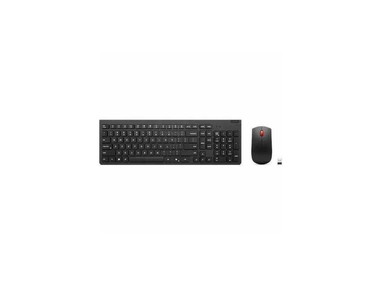 Alt View 8. Lenovo - Lenovo Essential Wireless Combo Keyboard & Mouse 4X31R64453 - Black.