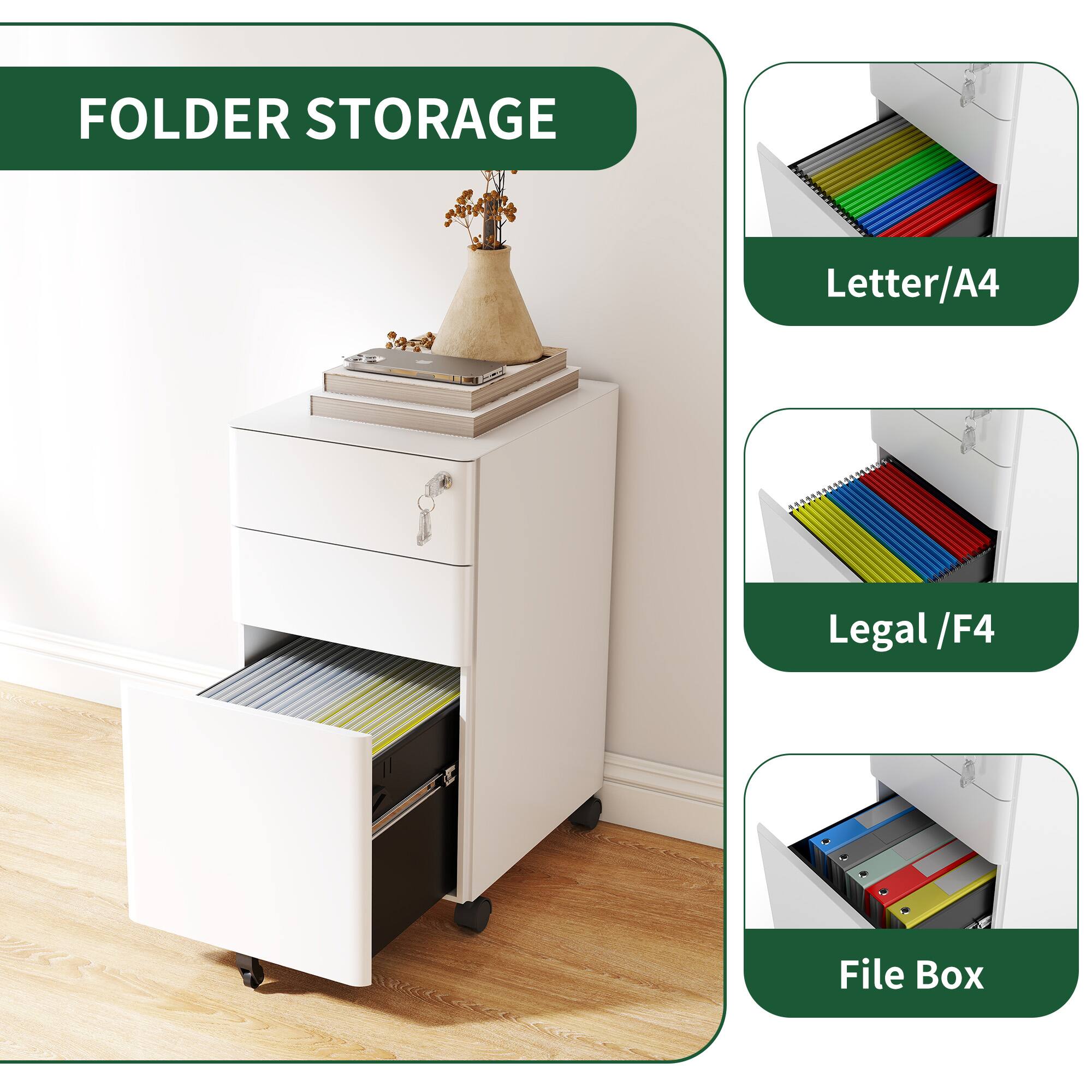 FOLDER STORAGE

Letter/A4

Legal/F4

File Box