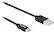 Front. Incipio - 6' Micro USB-to-USB Device Cable - Black.