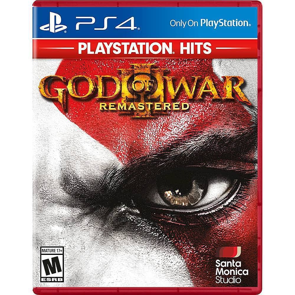 God of War III Remastered Standard Edition - PlayStation 4 - Front_Zoom