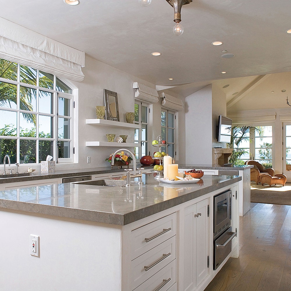 Back. Yamaha - 4" In-Ceiling Speakers (Pair) - White.