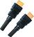 Angle. Sonax - 6.6' In-Wall HDMI Cable - Black.
