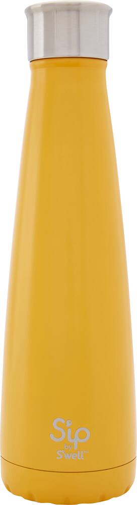 Angle. S'ip by S'well - 15-Oz. Water Bottle - Orange cream taffy.