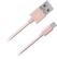 Alt View 11. Just Wireless - Apple MFi Certified 6' Lightning USB Charging Cable - Rose gold.