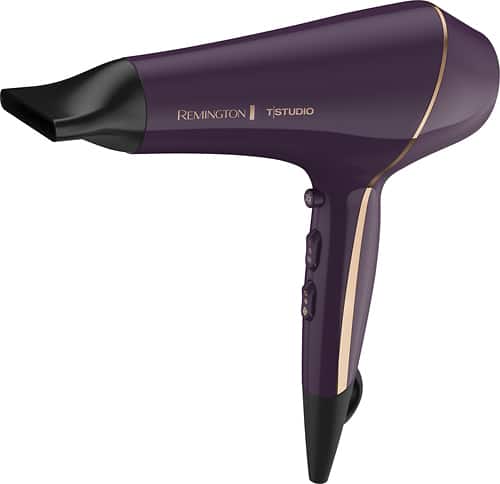 Remington - T Studio Hair Dryer - Purple - Angle