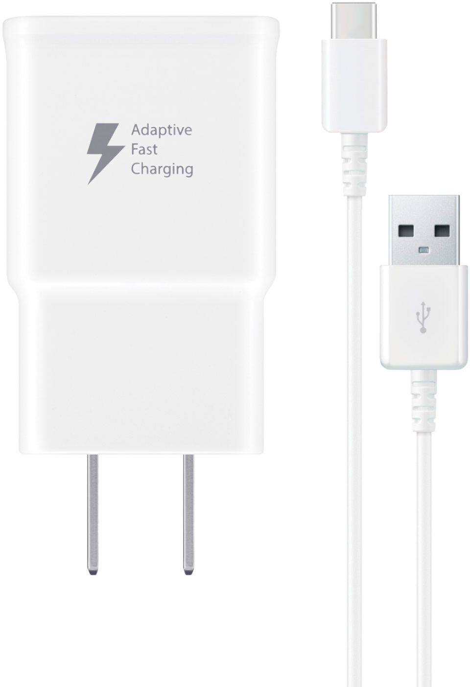 Alt View 11. Samsung - Fast Charge Wall Charger - White.