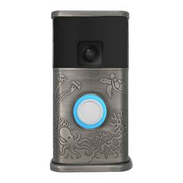 Michael Healy - Coastal Video Doorbell Cover (Ring Battery Doorbell 2024 Release) - Antique Pewter