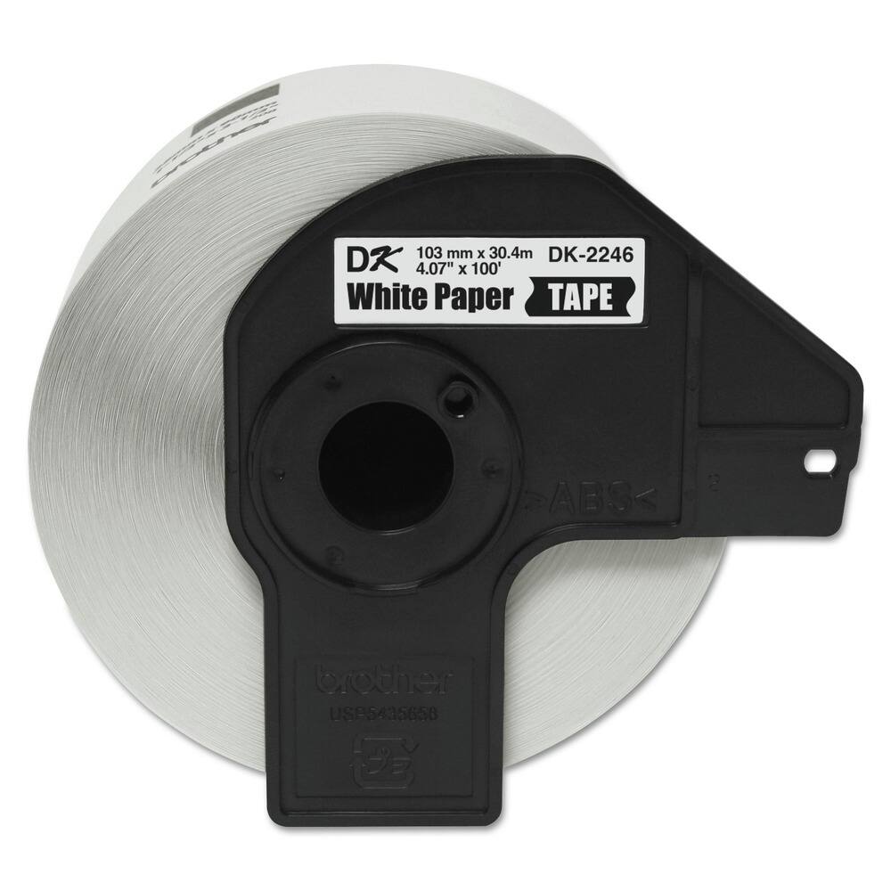 103 mm x 30.4m DK-2246  
4.07" x 100' White Paper TAPE  
ABS  
brother  
USP5435658