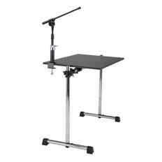 Front. Gibraltar Hardware - Table Mount Microphone Boom Arm, Ideal Podcast or Vocal Station, Durable and Adjustable.