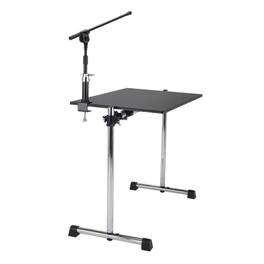 Gibraltar Hardware - Table Mount Microphone Boom Arm, Ideal Podcast or Vocal Station, Durable and Adjustable