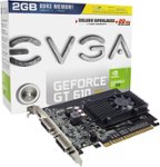 Front Standard. EVGA - GeForce GT 610 2GB DDR3 PCI Express 2.0 Graphics Card.