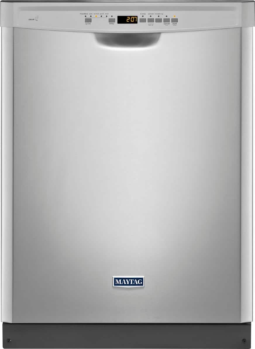 Front. Maytag - 24" Built-In Dishwasher.