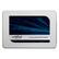 Front. Crucial - 1TB Internal SATA Solid State Drive for Laptops - Silver.