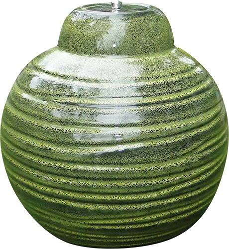 Front Standard. Smart Garden - Sari Ceramic Fire Pot - Amazon Jungle.