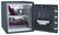 Alt View 11. SentrySafe - 1.2 Cu. Ft. Combination FIRE-SAFE - Black.