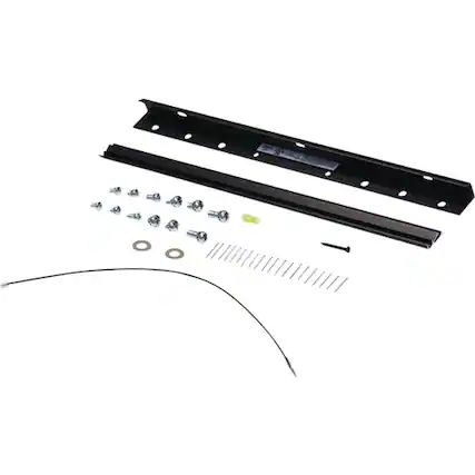 Front. Hangman - Fixed TV Wall Mount for Most 26" - 55" Flat-Panel TVs - Black anodized.