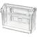 Front. Deflecto - Grab-A-Card Outdoor Business Card Holder - Clear.