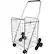 Angle. Helping Hand - 3-Wheel Stair-Climbing Folding Cart - Silver.