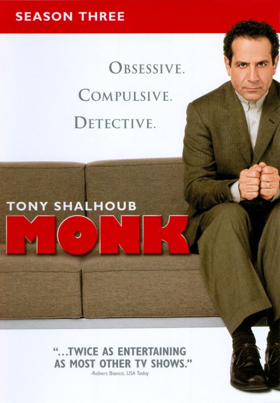  Monk: Season Three [4 Discs] [DVD]