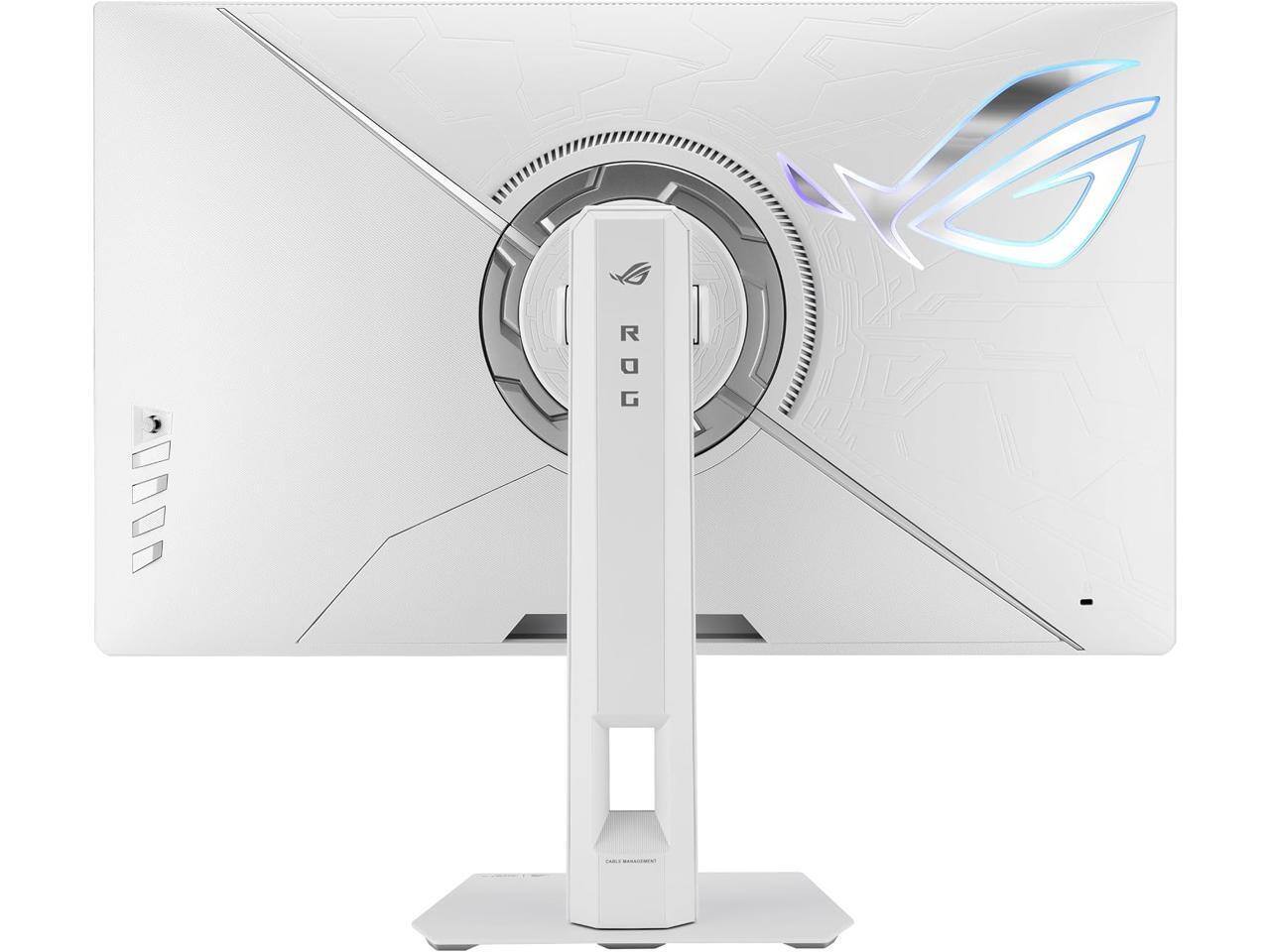 Alt View 10. ASUS - ASUS ROG Strix XG27UCG-W Gen 2 27" 4K Gaming Monitor, 160Hz, Fast IPS, 320Hz FHD, 1ms, FreeSync, HDR400, USB-C, White.